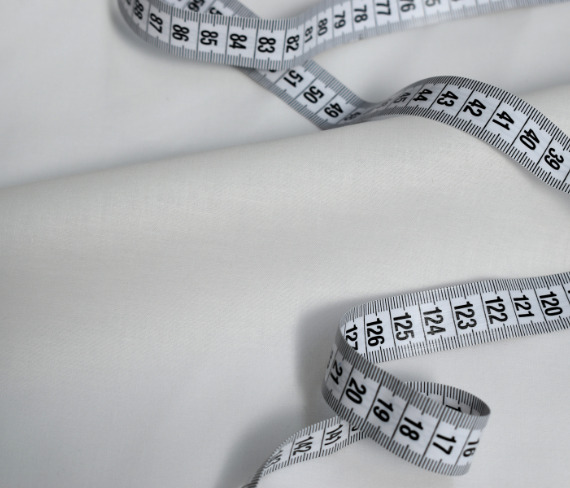 white lawn fabric available to print on